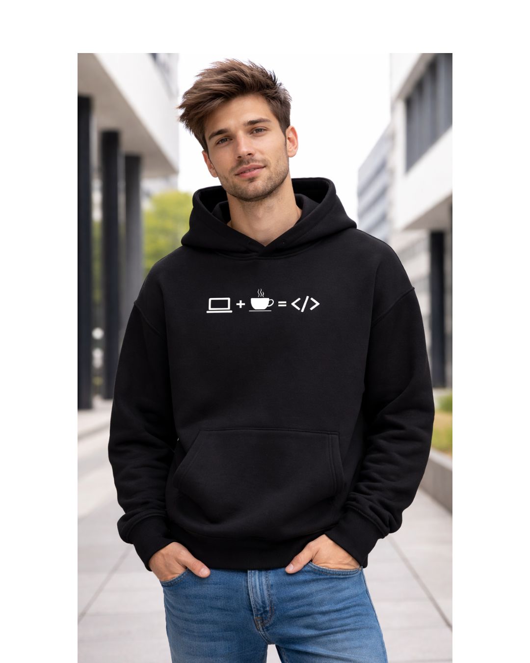 CMD Hoodie Over Size – Coding Mode