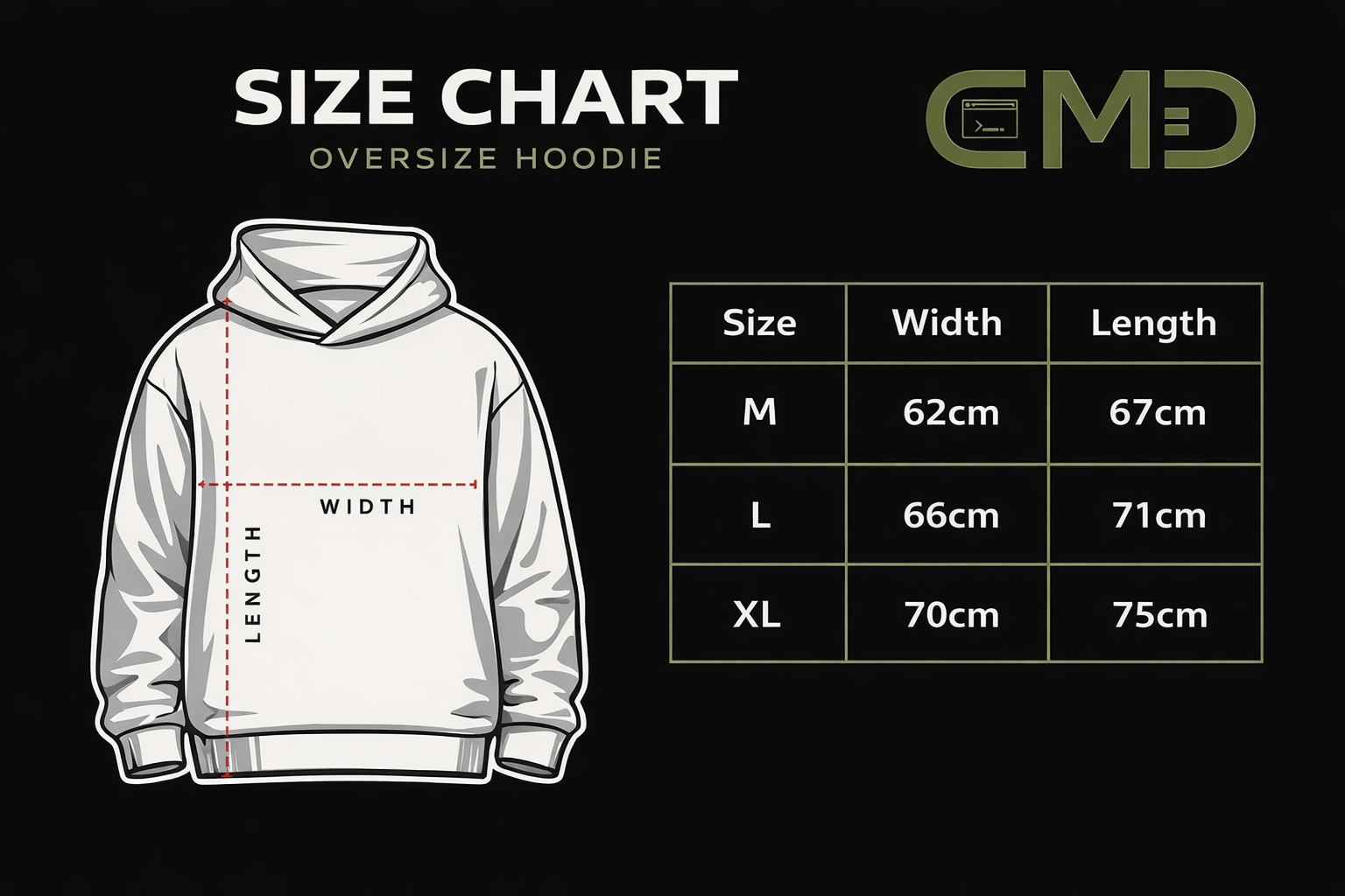 Burgundy Over Size CMD Hoodie – Anti Software
