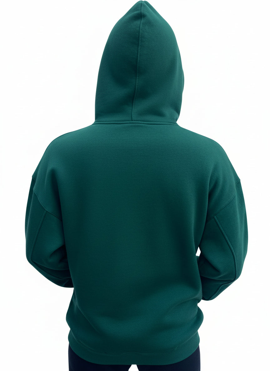 Green Over Size CMD Hoodie – Coffee & Coding